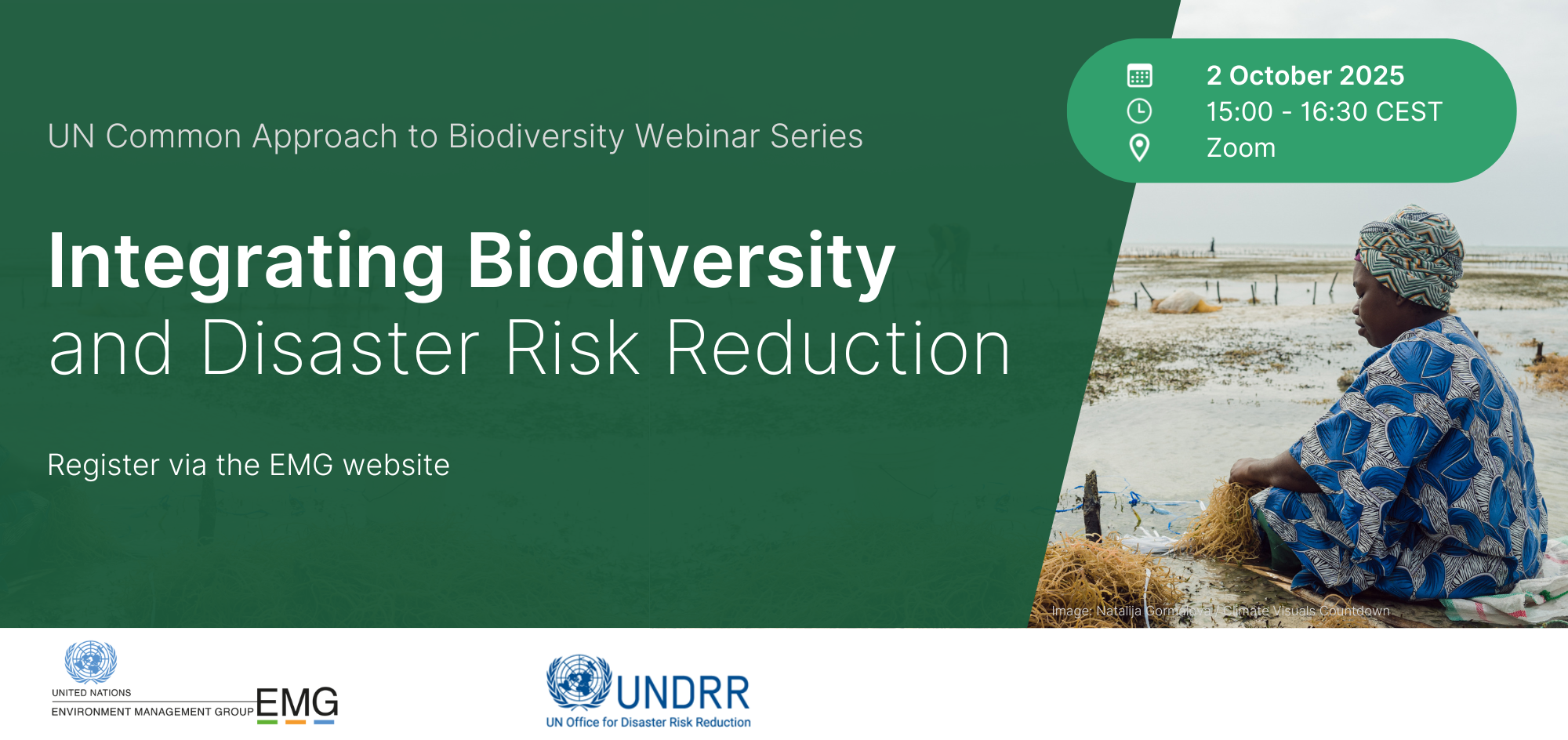 Webinar 4: Integrating Biodiversity and Disaster Risk Reduction